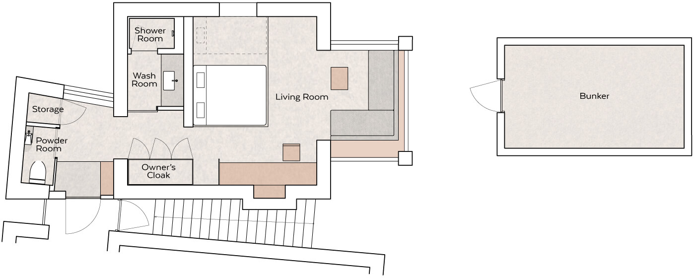 The Retreat Plan View