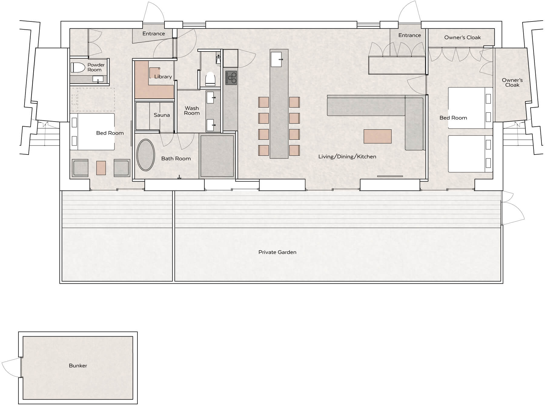 The Court Plan View